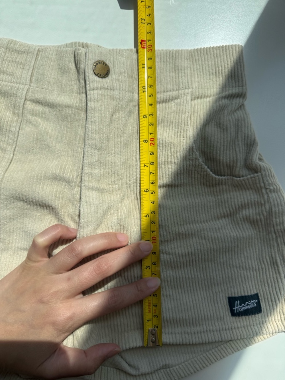 Hammies Women’s Corduroy Shorts Size 26 - Picture 7 of 8